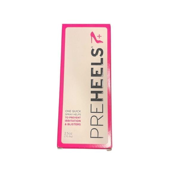 PreHeels Clear Blister Prevention Spray Large 2.5oz Full Size - Picture 1 of 2